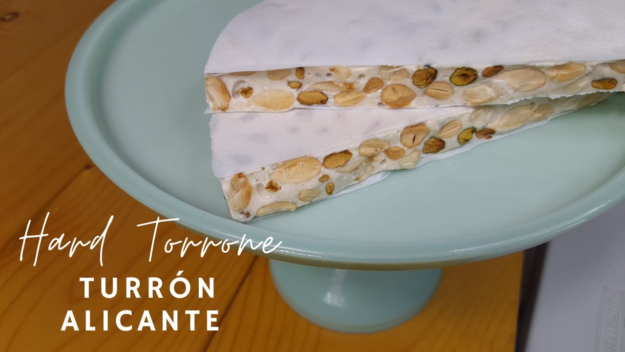 Hard Torrone/ Turrón Alicante o turrón duro ENG & SPAN Sub