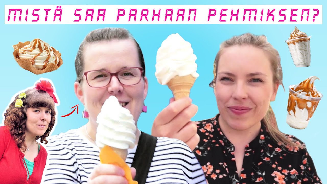 TESTATAAN KAIKKI PEHMIKSET! 🍦 feat. Annika (Laura Luuseri)