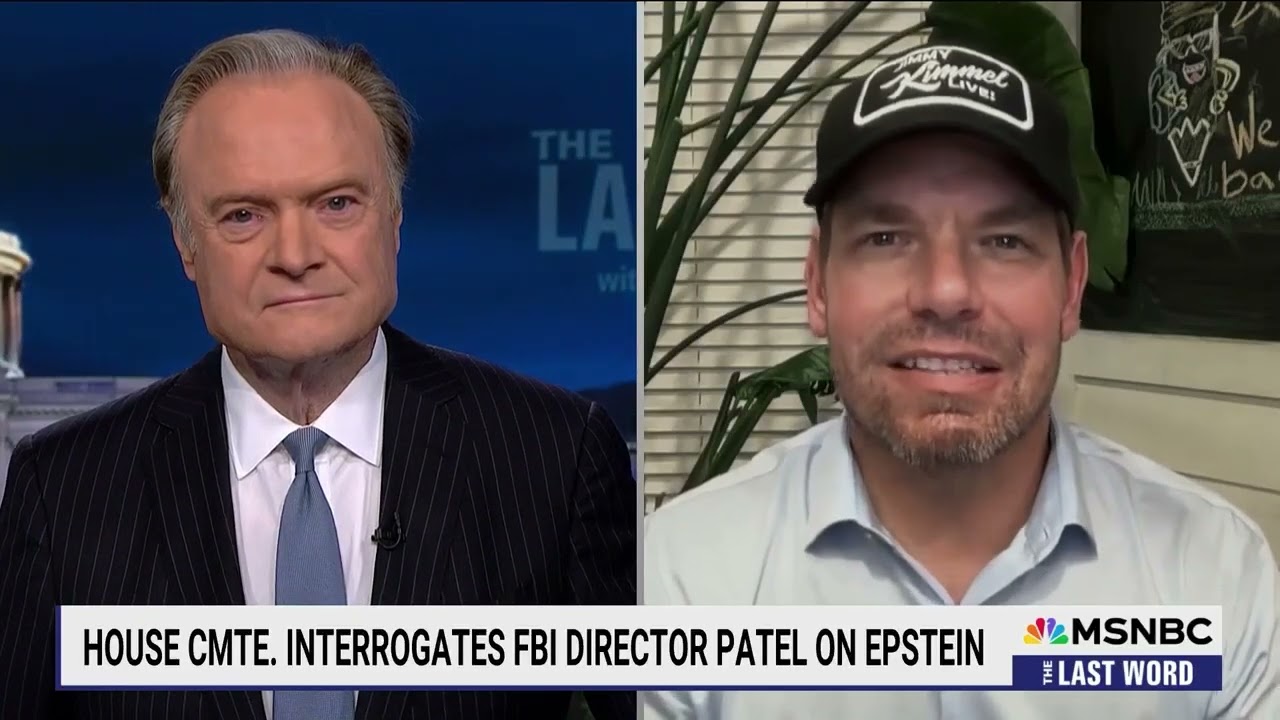 Eric Swalwell on MSNBC - Rep. Swalwell Questions FBI Director Kash Patel on Epstein Files