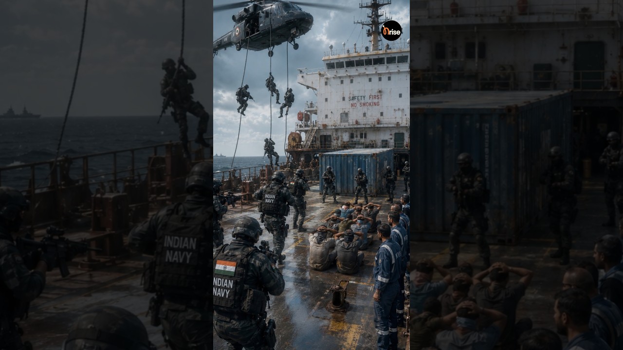 How INS Kolkata Saved A Hijacked Ship?