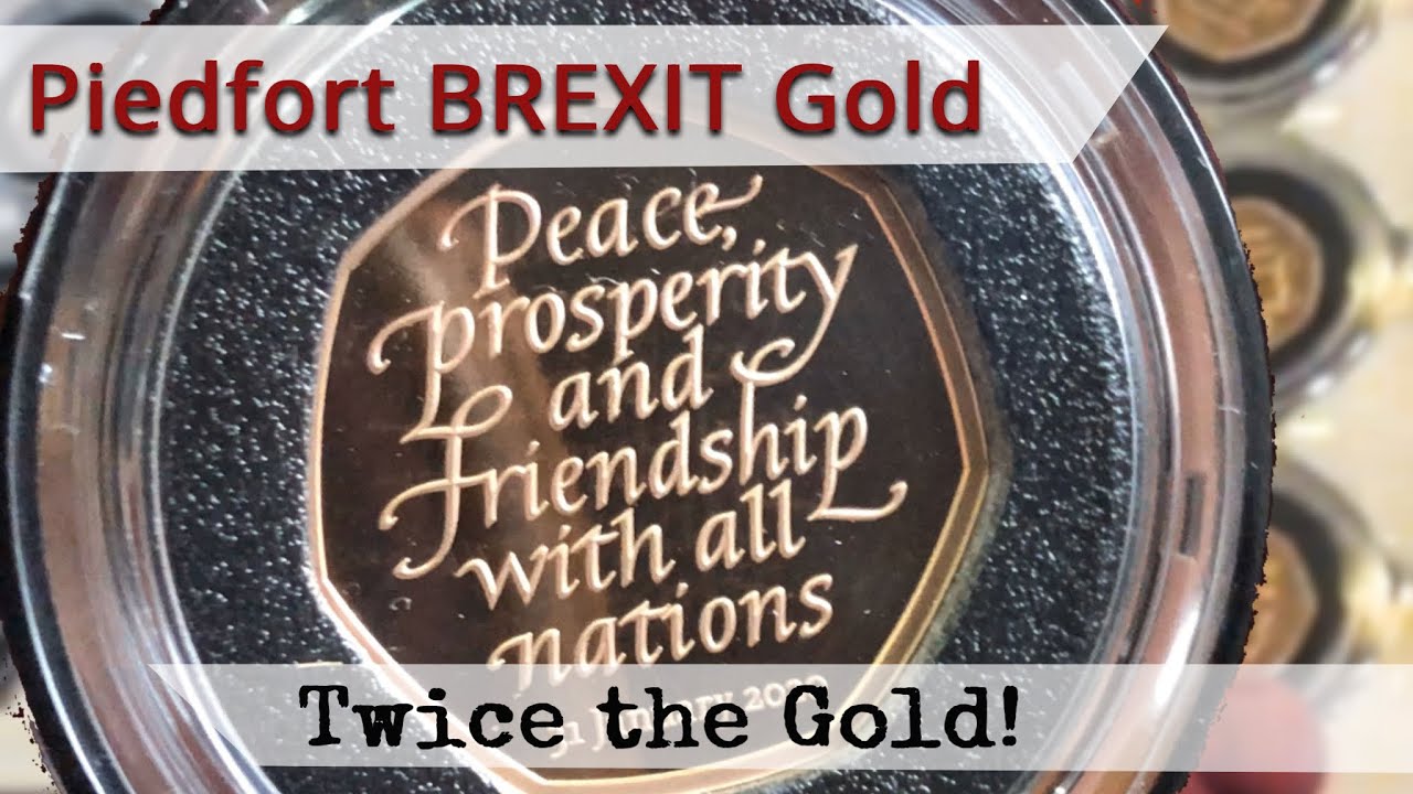 What's better than one Brexit Gold 50p? Of course Two Gold 50p's (in just one coin)