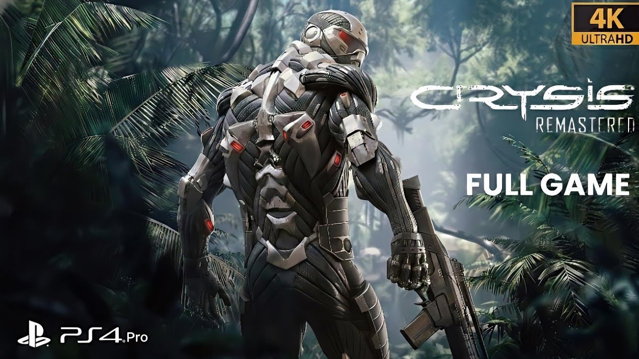 CRYSIS REMASTERED | Longplay Completo 4K 60FPS (PS4 Pro) – Sem Comentários