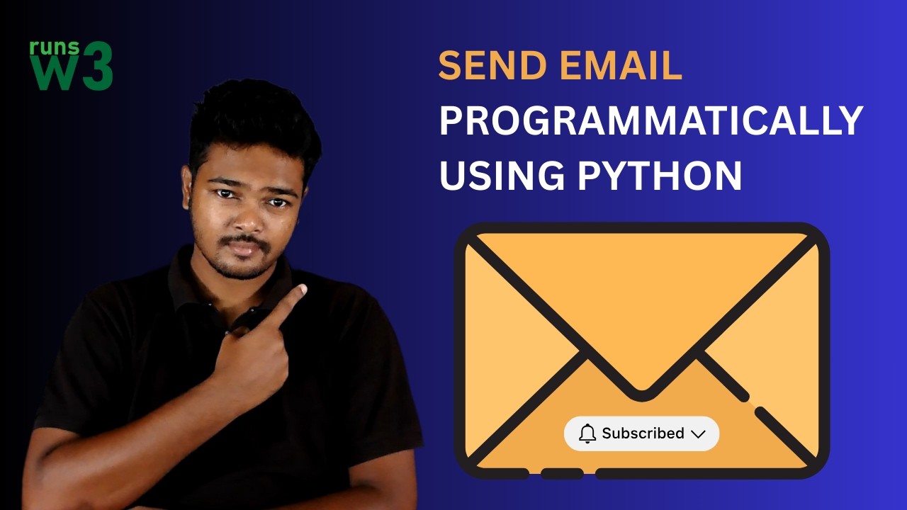 📧 Send Emails Programmatically Using Python | Step-by-Step Tutorial