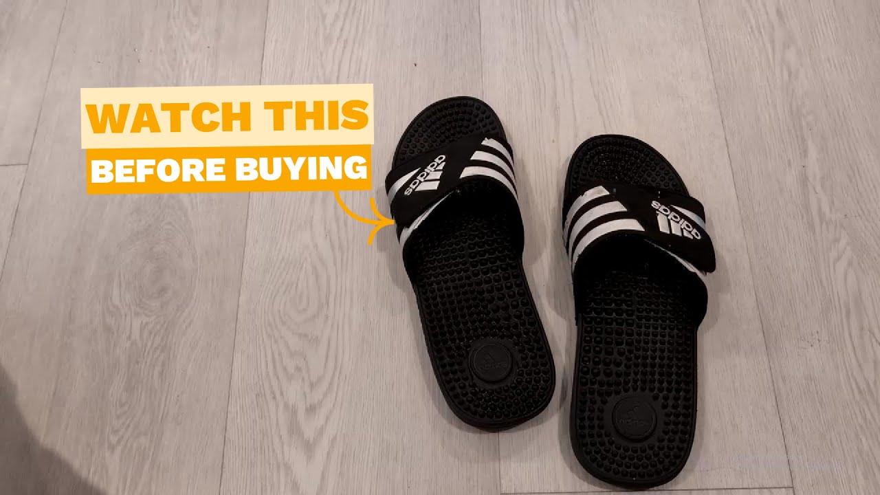 Massage Your Feet with Every Step!  Adidas Adissage Slide Sandals