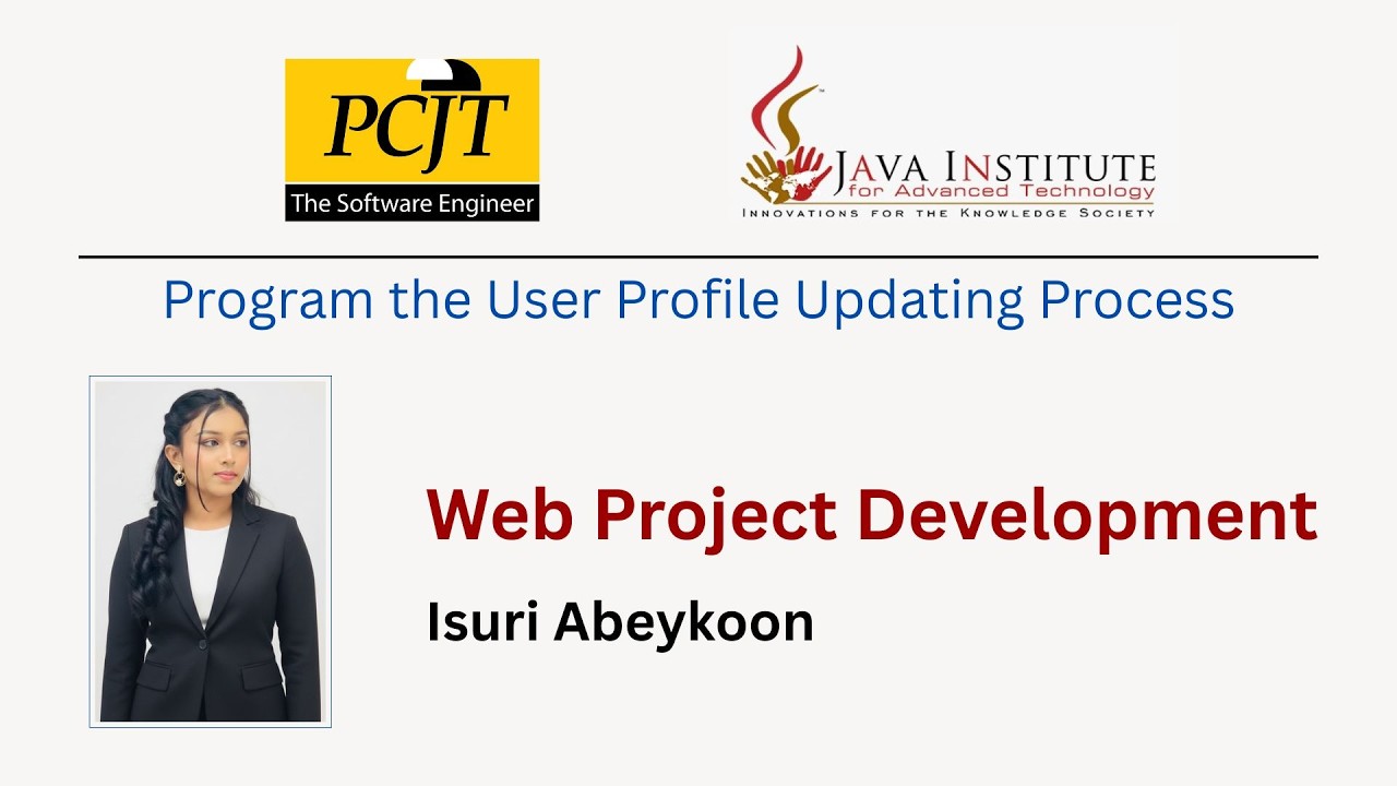 Program the User Profile Updating Process
