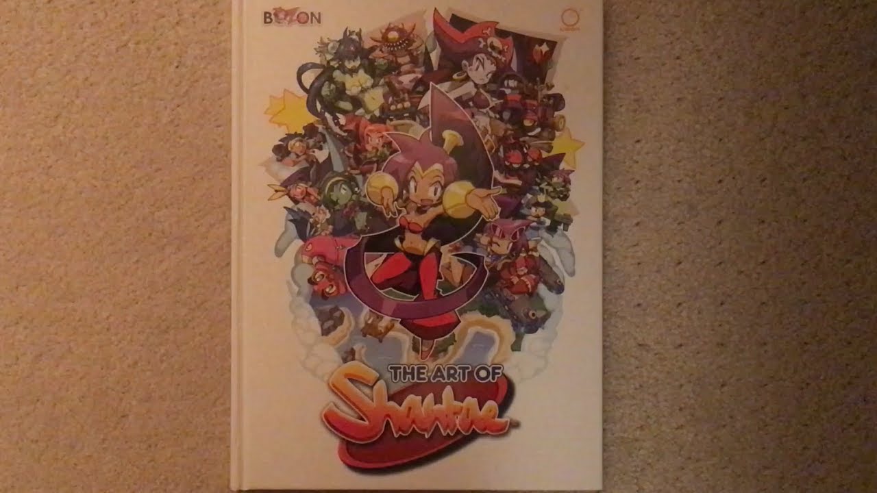 Shantae Artbook - The Art of Shantae