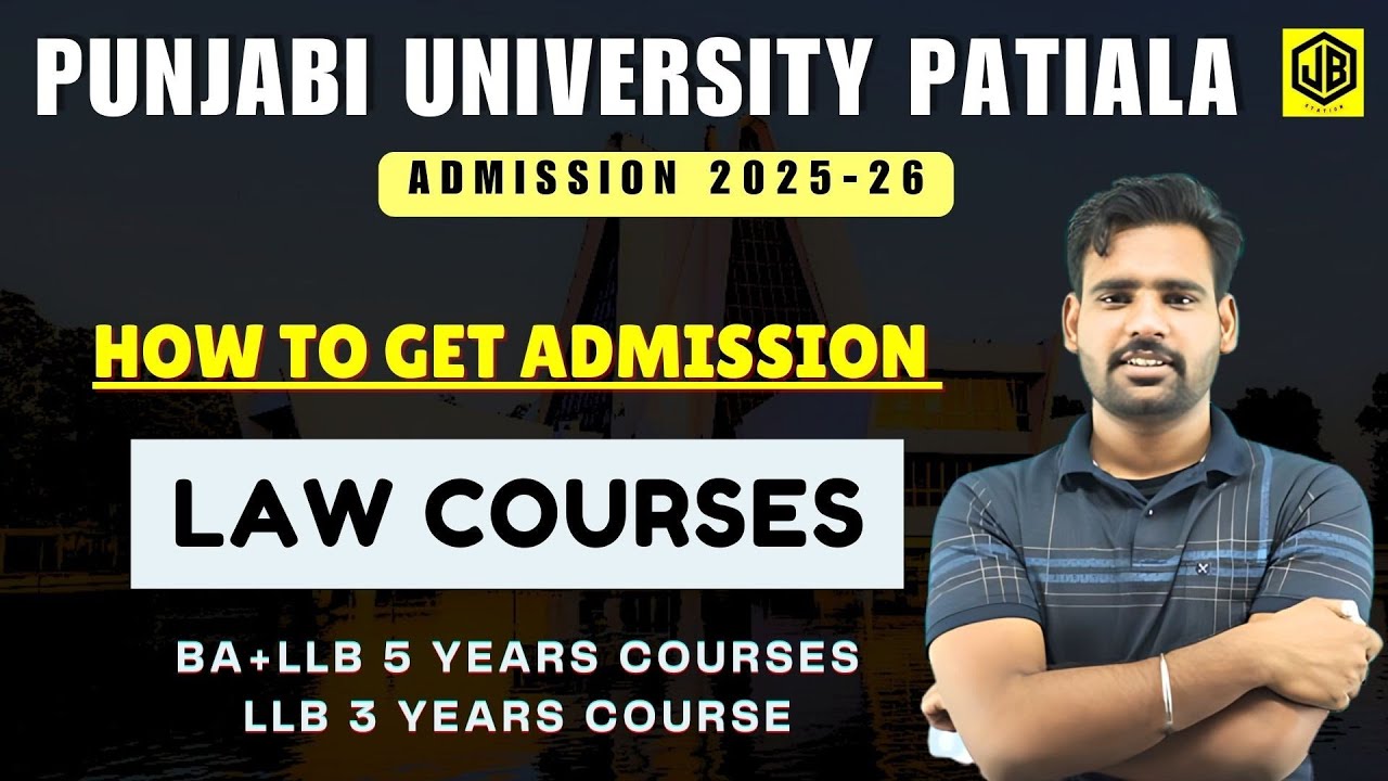Pu Patiala law admission 2025-26/Pup admission in LLB course // Pup admission in BA+LLB Course