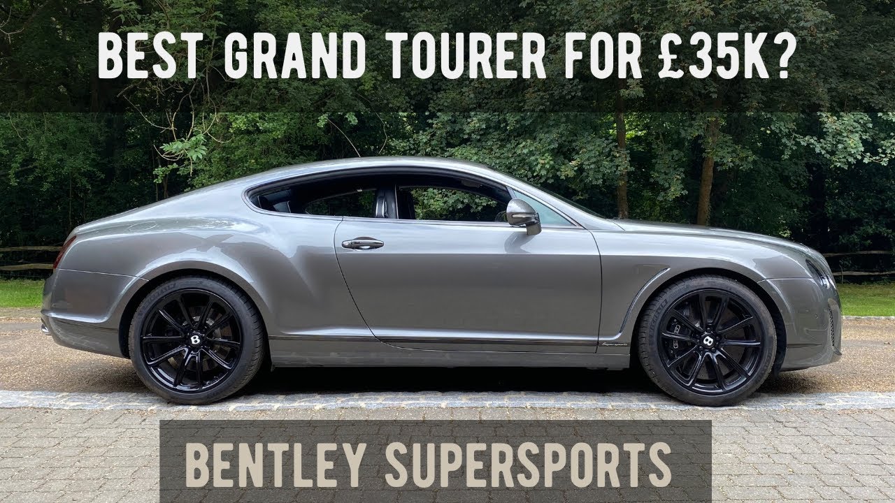 10 причин, почему Bentley Supersports &mdash; лучший автомобиль класса Gran Turismo за 35 тысяч фунтов ...