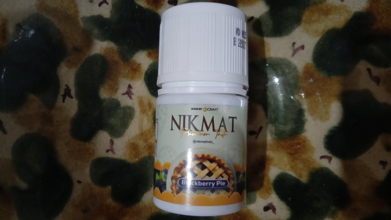 Nikmat BlackBerry Pie oleh RCraft liquid revieq