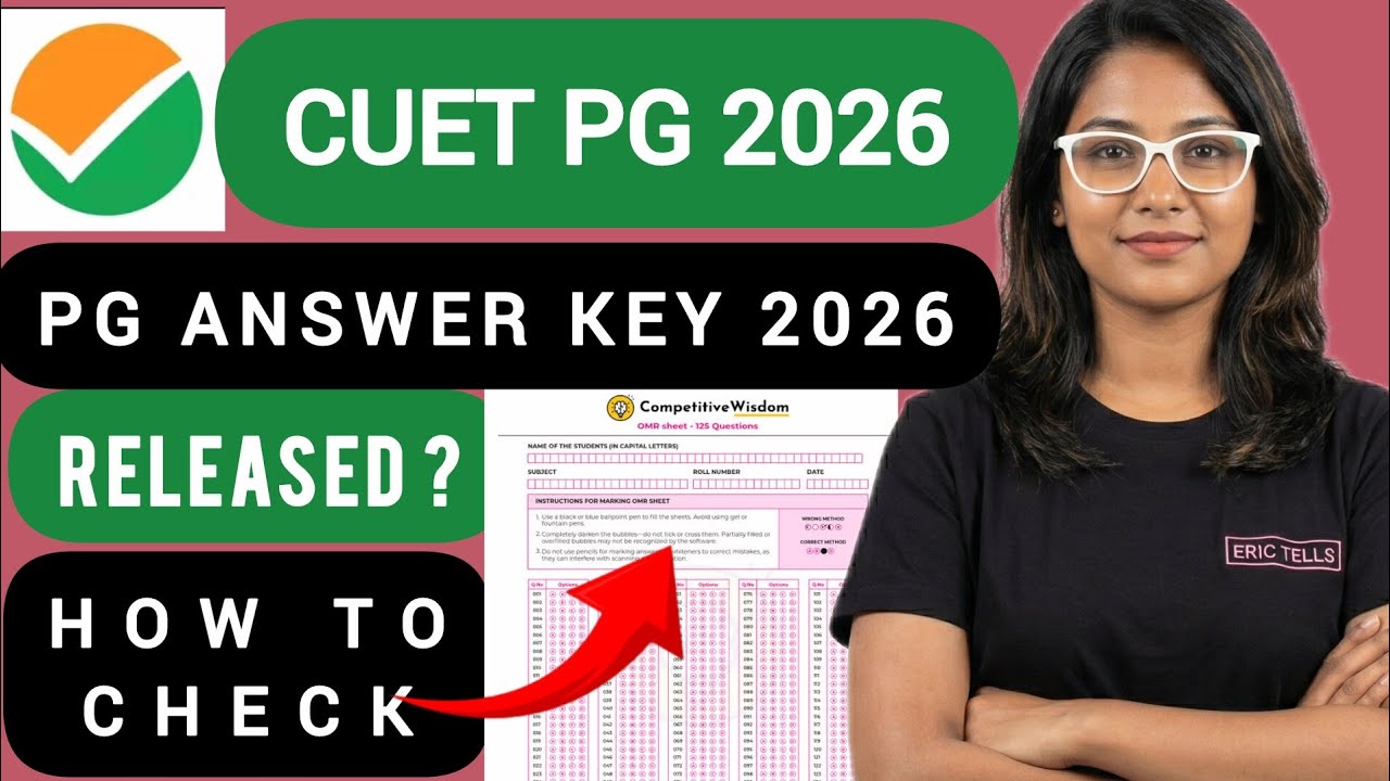 cuet pg answer key 2026 | cuet pg exam answer key 2026