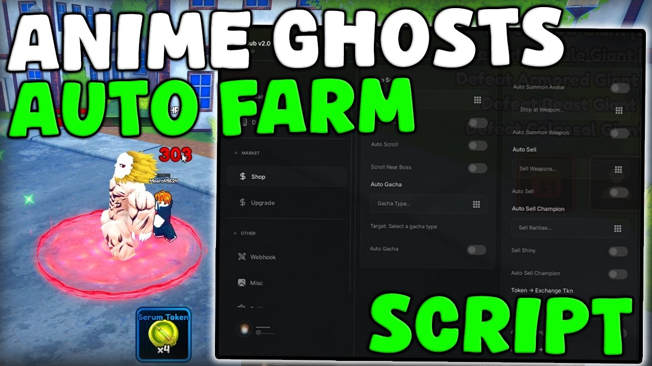 [👻UPDATE 1] Roblox Anime Ghosts Script Auto Farm, Instant Kill, Auto Click Pastebin 2026