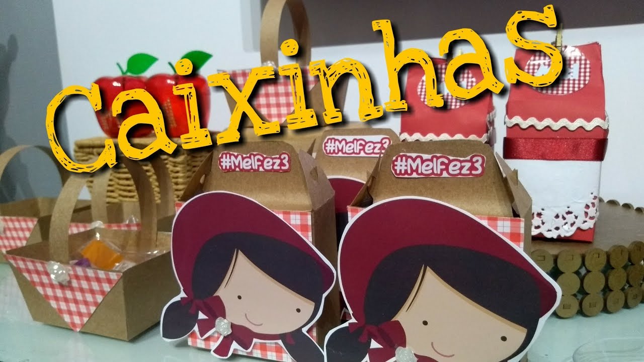 Personalizados chapeuzinho vermelho