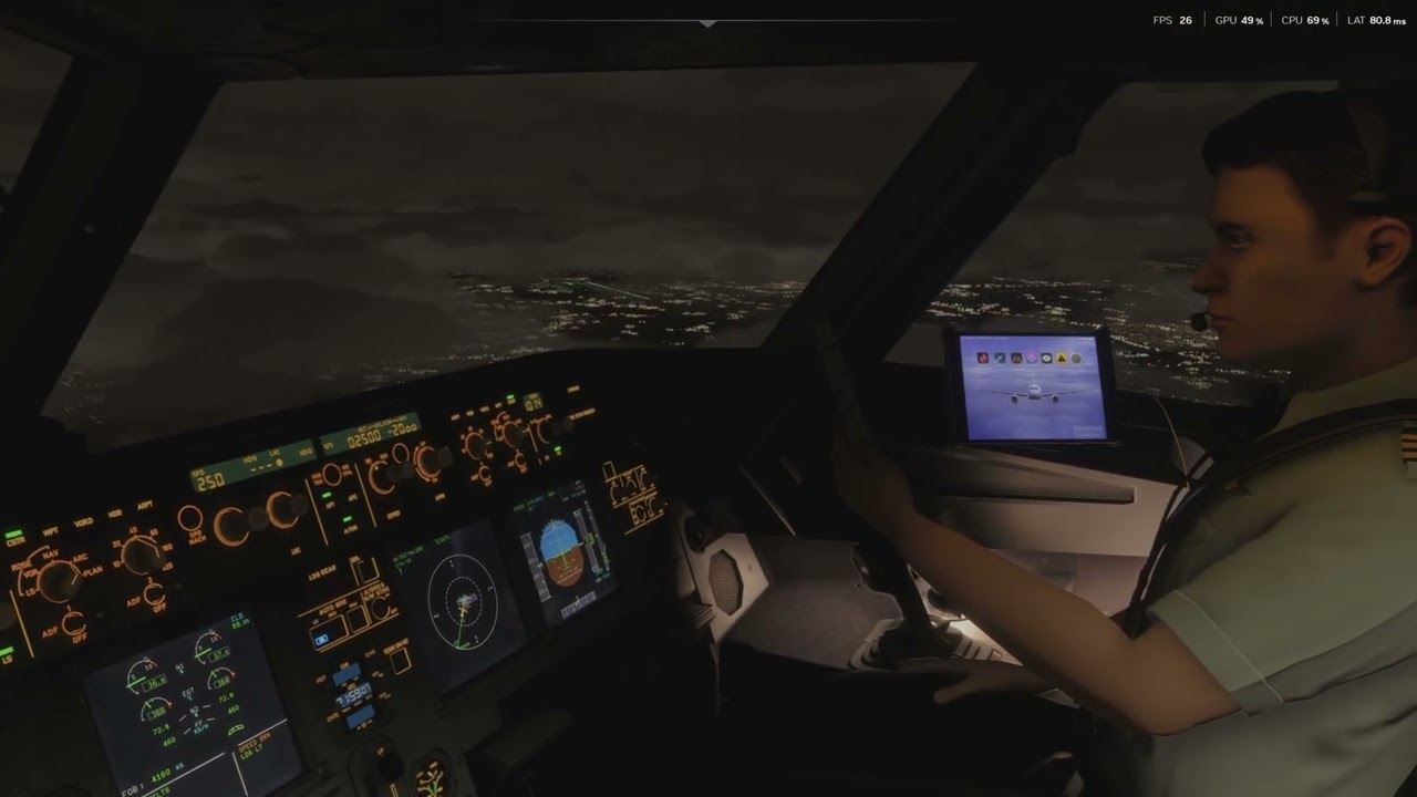 Heathrow Approach and landing using beyond ATC Fs Crew and FENIX A319 #aviation #fenix #msfs2024