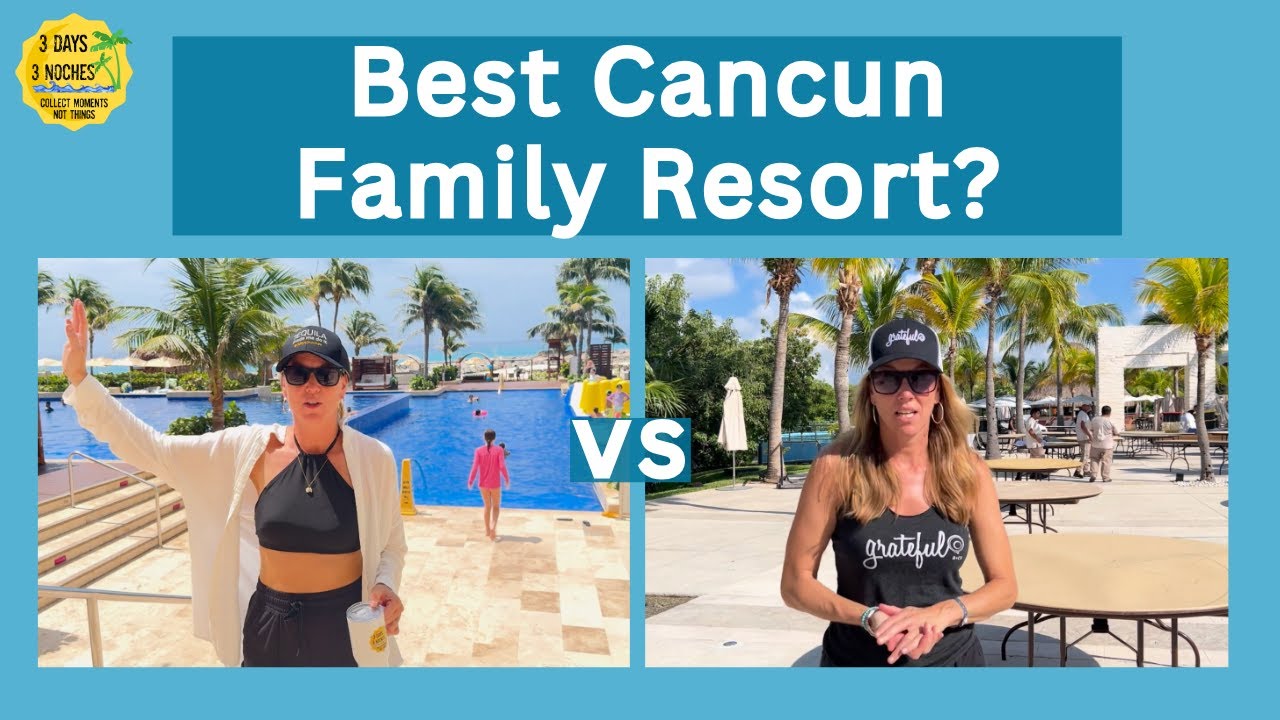 Лучшие семейные курорты «всё включено» в Канкуне: сравнение | Hyatt Ziva Cancun и Grand Moon Palace