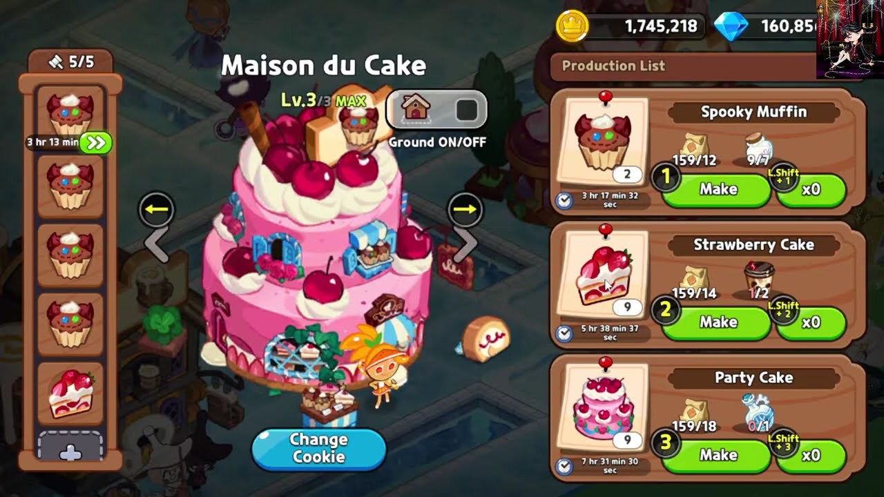 (✿◠ᴗ◠) Playing Cookie Run Kingdom & some Hotel Architect