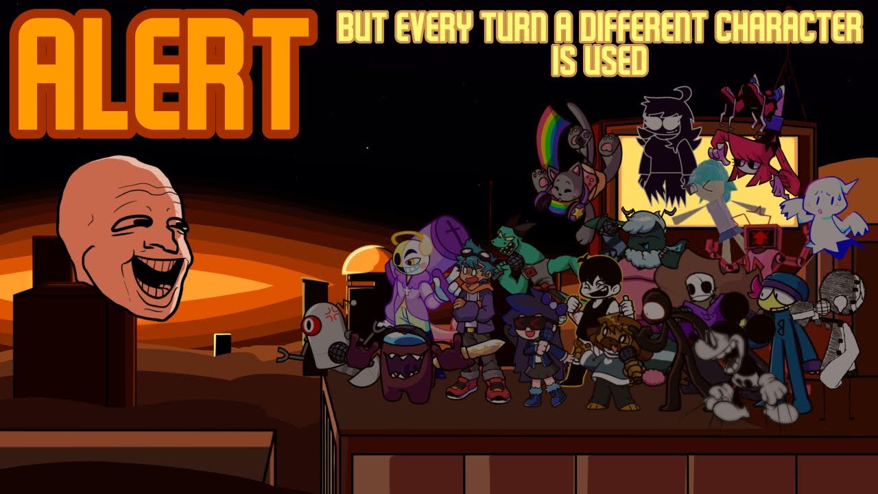 Alert, But Every Turn A Different Character Is Used (Alert BETADCIU)
