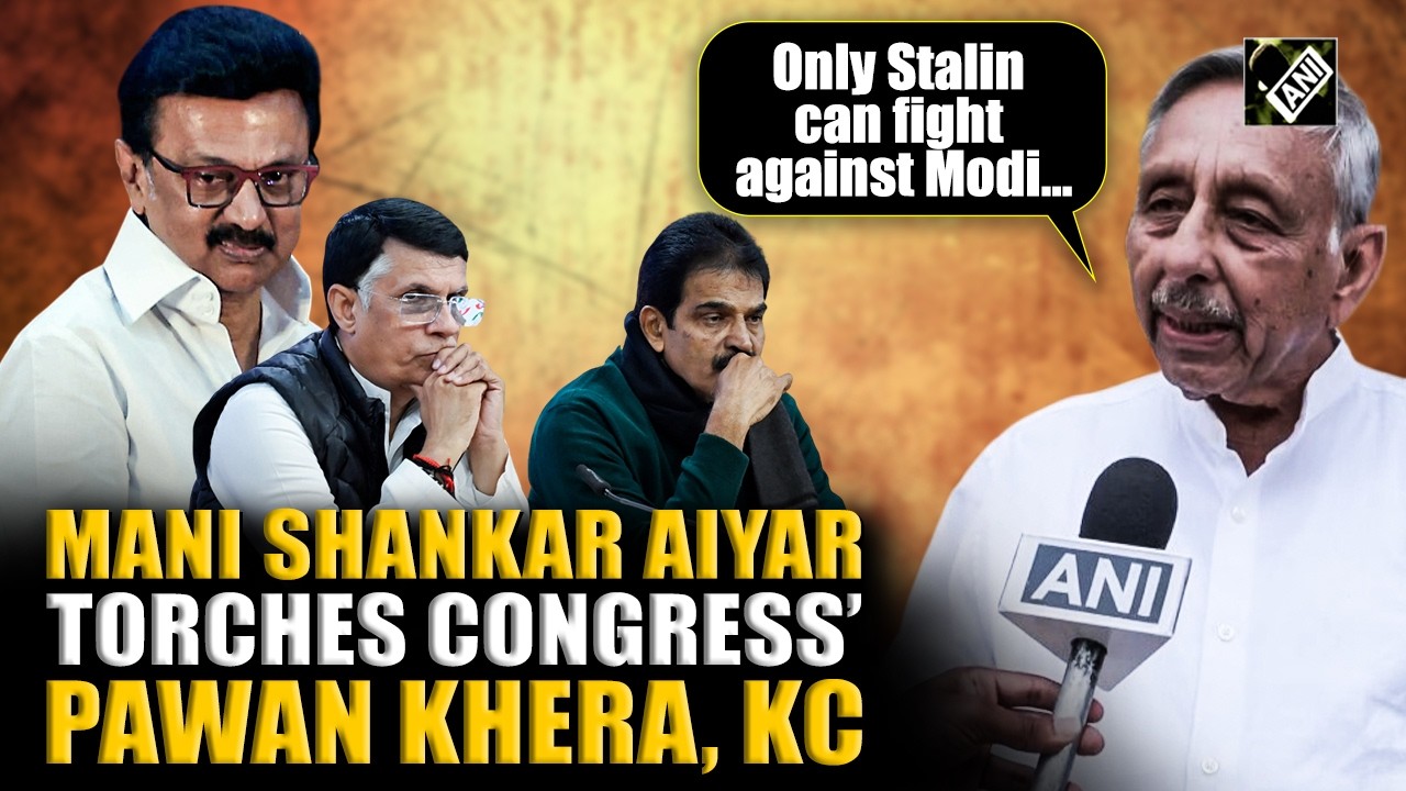 Mani Shankar Aiyar TORCHES Congress’ Pawan Khera, KC Venugopal: “Only Stalin can fight against Modi”