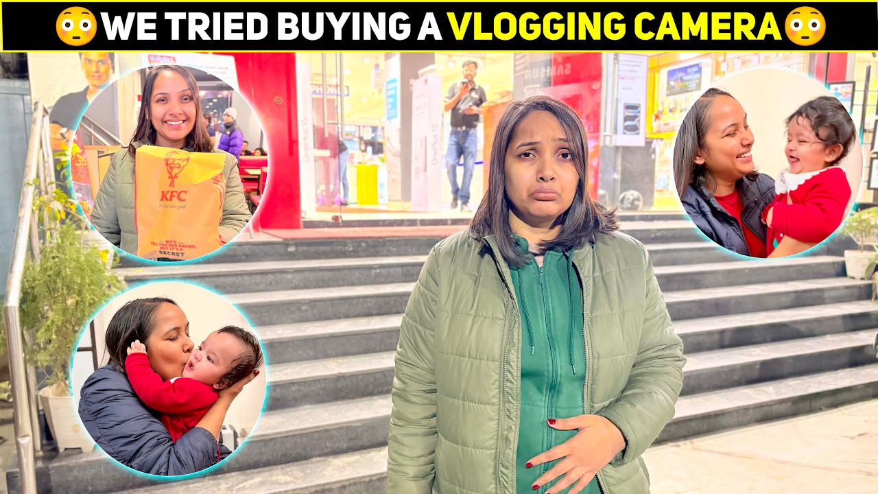 Our Real Twin Life Today 🍼 Camera Shopping FAIL + Food Treat! | Twin Baby Vlog | New Daily Vlog
