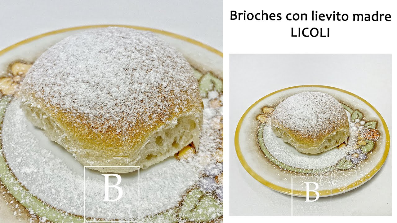 Brioches con lievito madre licoli