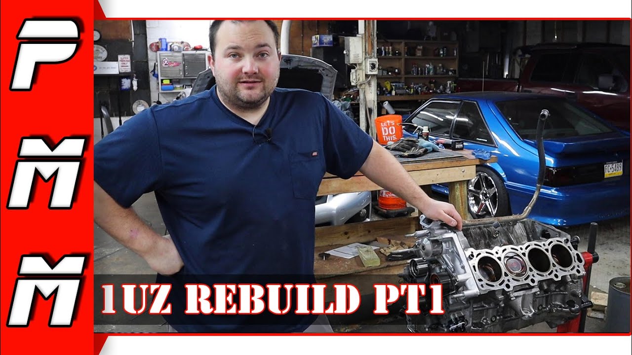 1UZFE-VVTi Engine Rebuild Pt 1 Bottom End Rebuild