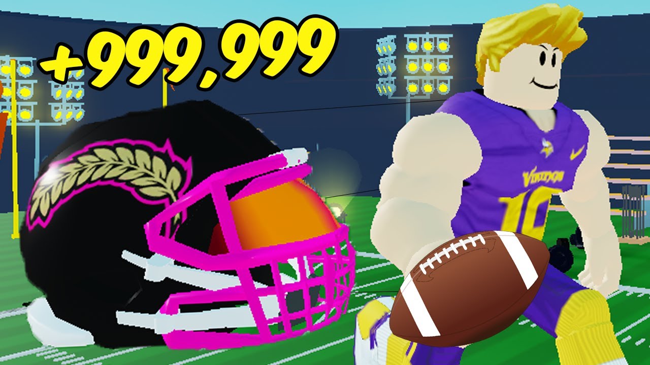 Я стал сильнейшим футболистом в Roblox Strongman Simulator (издание Superbowl)