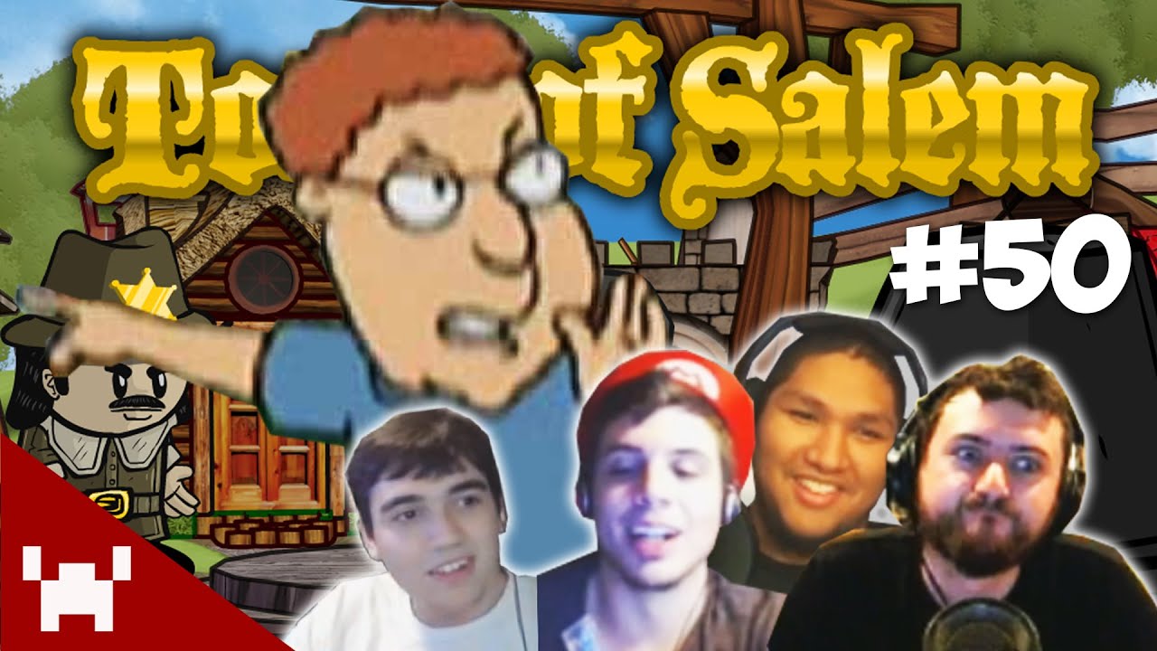 A BIG FAT PHONY! (Town of Salem QUAD FACECAM w/ The Derp Crew Ep. 50)