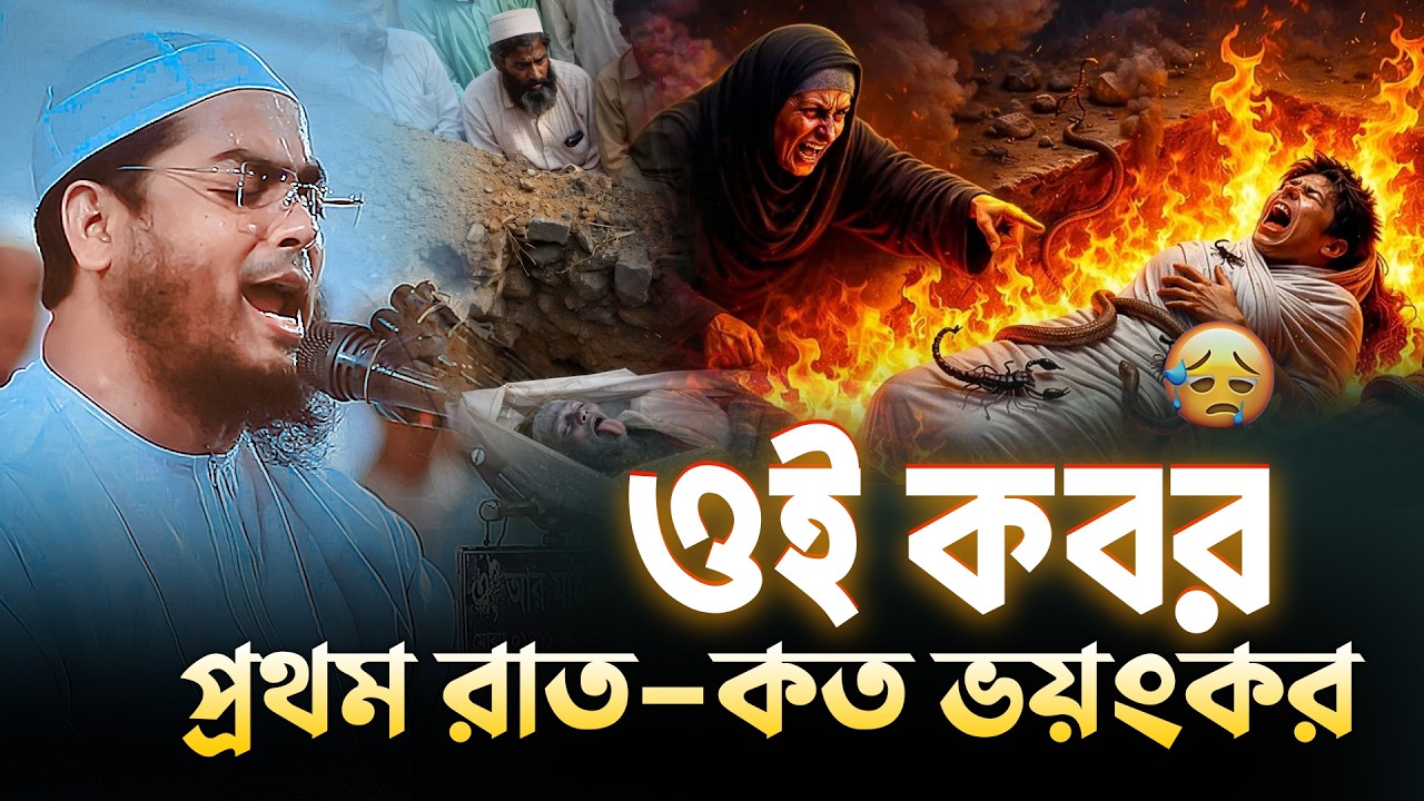 কবরের প্রথম ২৪ ঘন্টা  কি ঘটবে? 😰|| Hafizur Rahman Siddiki 2026