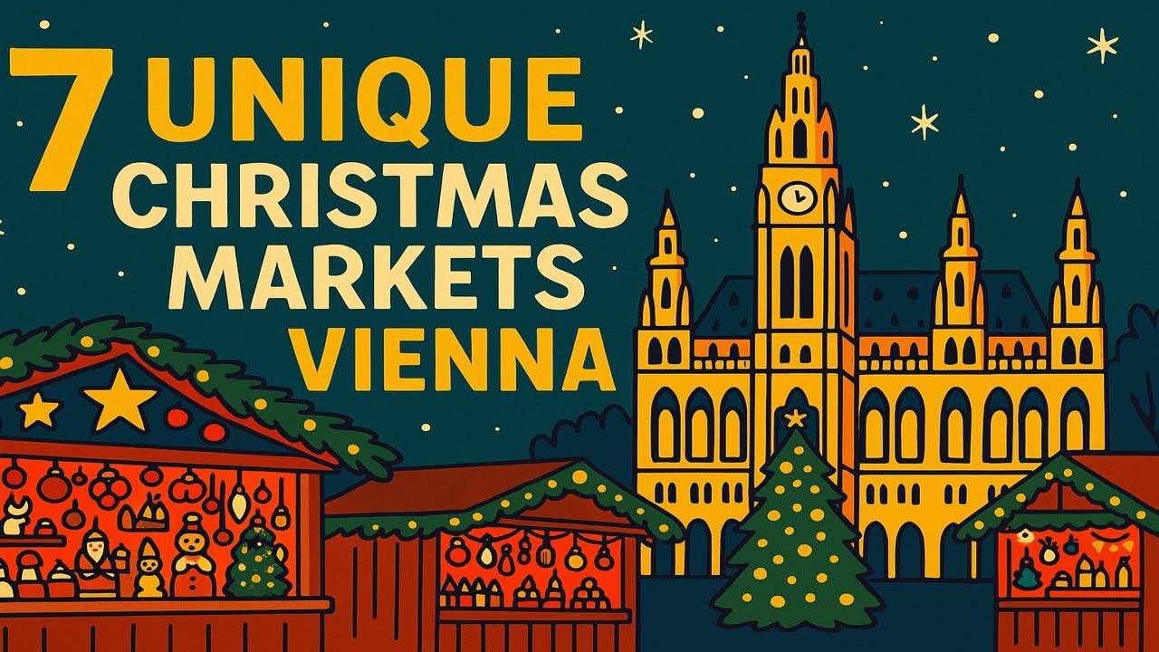 Exploring Vienna's 7 Unique Christmas Markets| 4k