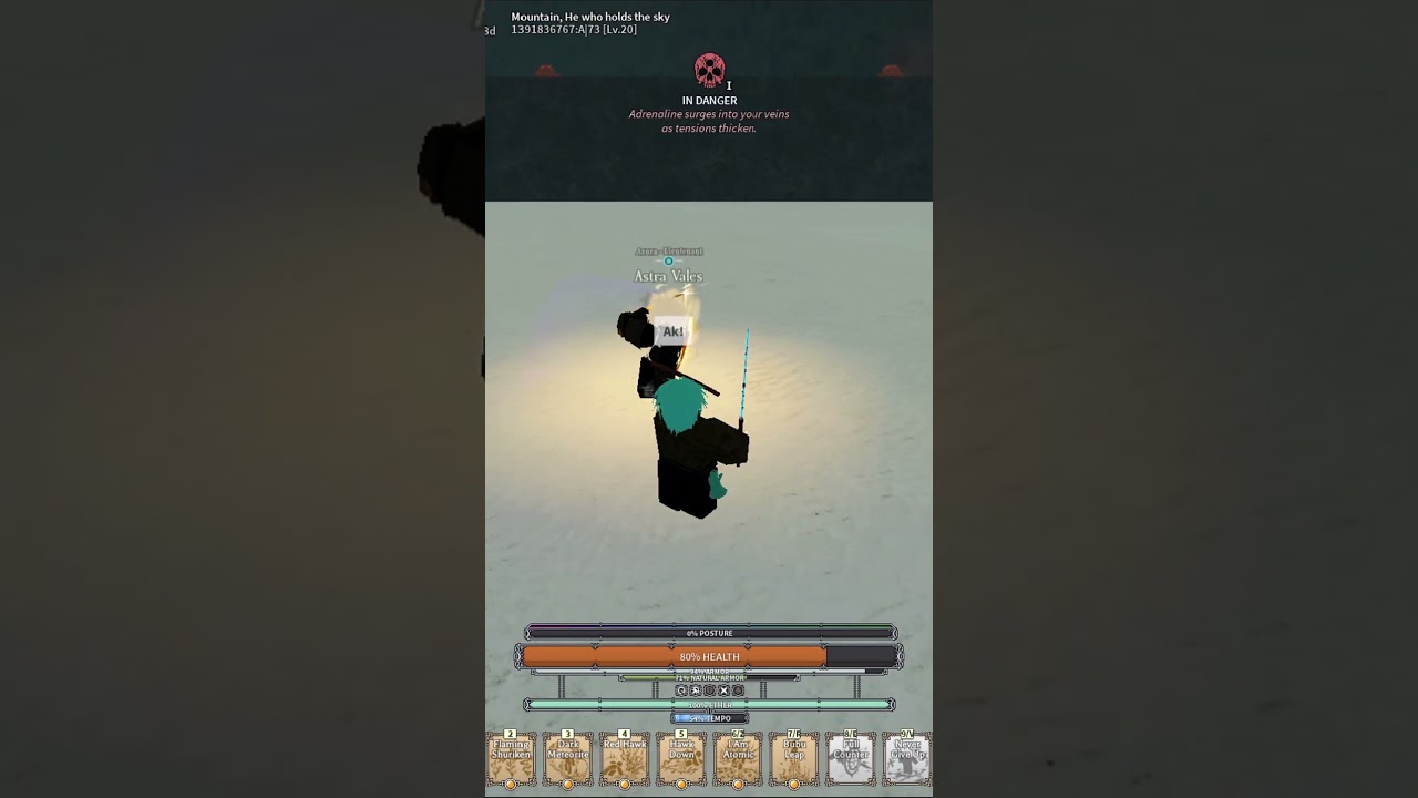 The SECRET To ADVANCED Shaky Block | Deepwoken  #roblox #deepwokengameplay #deepwoken
