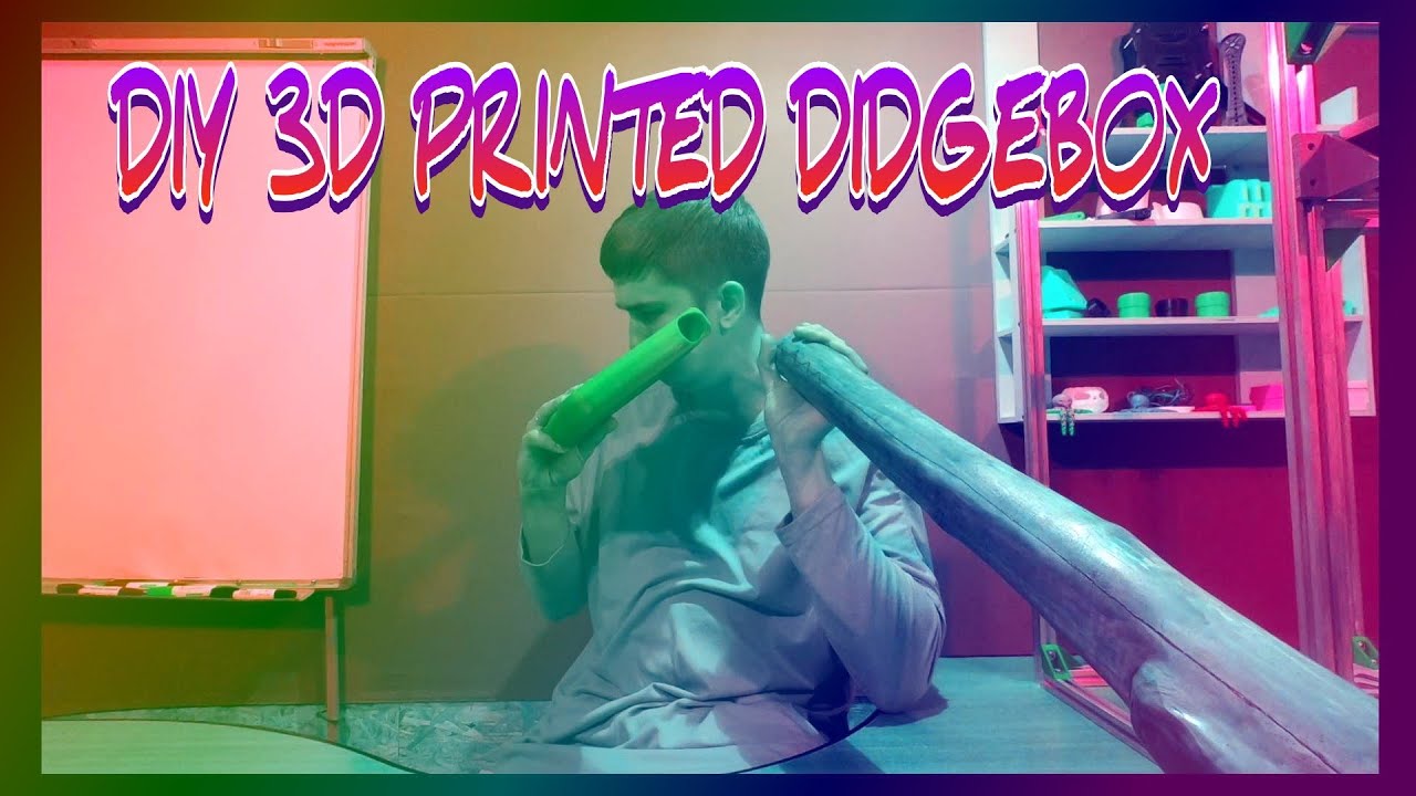 Диджебокс своими руками. DIY 3D PRINTED DIDGEBOX