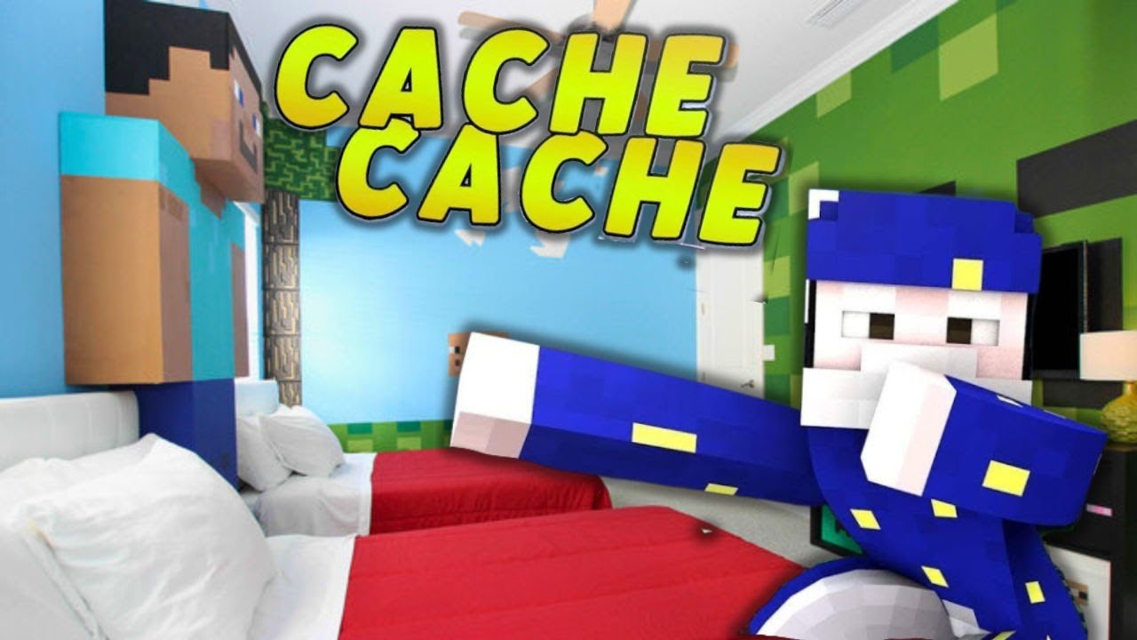 CACHE CACHE MINECRAFT | MAP CHAMBRE GÉANTE 2 | ÉPISODE 89