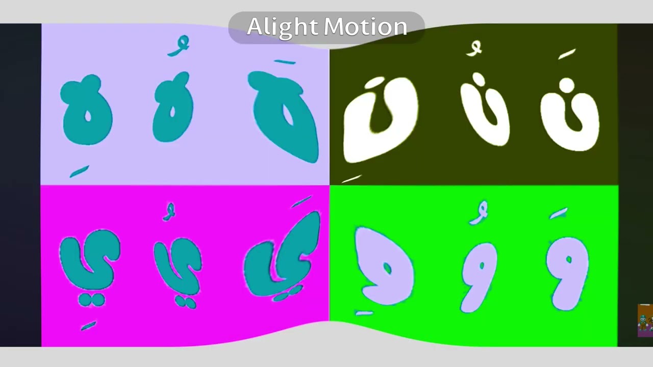 Preview 2 Arabic Alphabet Song 0 in Jovian effect