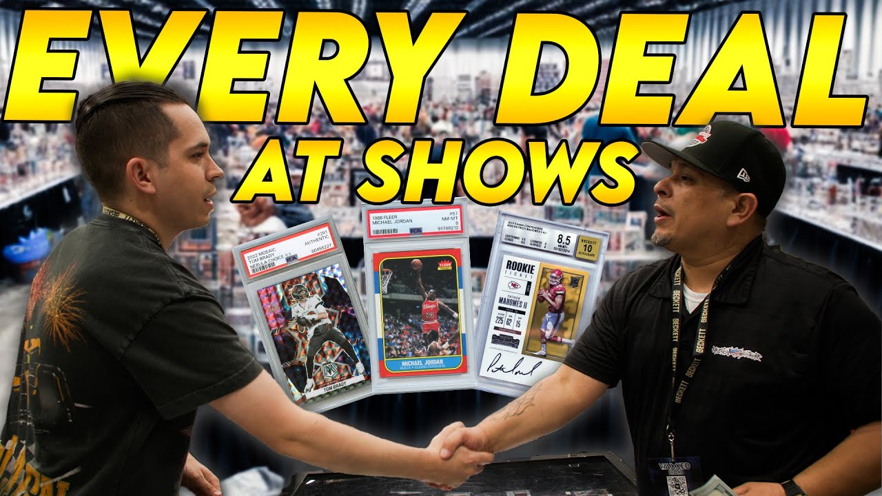 I Made 1,000+ DEALS At Card Shows This Year And This Is How They Went 👀