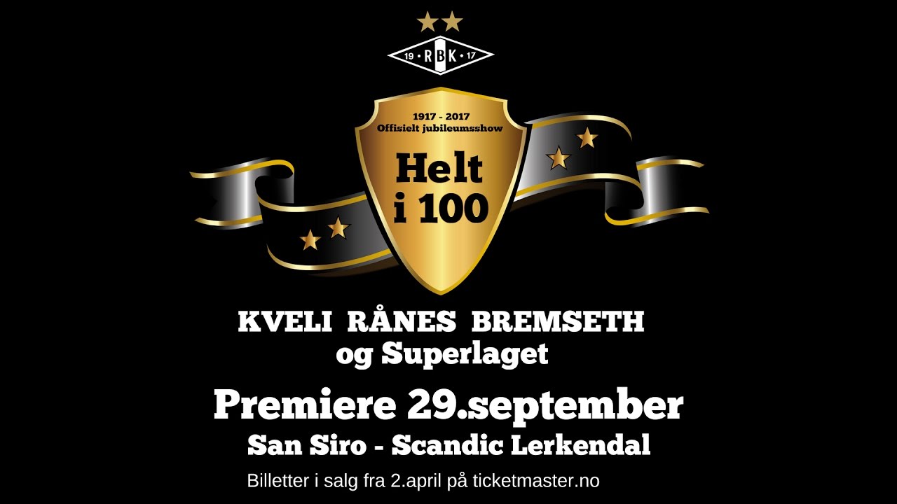 Kveli Rånes Bremseth og Superlaget - Helt i 100 - Musikkvideo