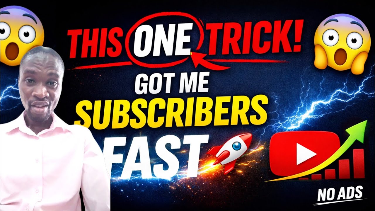 Получите БОЛЬШЕ подписчиков БЫСТРО 🚀 | Этот ОДИН простой трюк на YouTube изменил всё