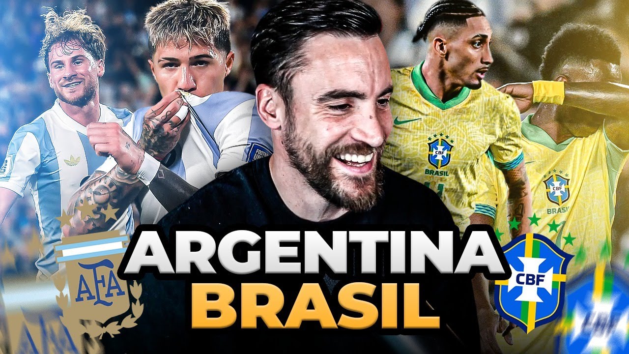 REACCIONANDO a ARGENTINA 4 vs BRASIL 1 | Tagliafico3
