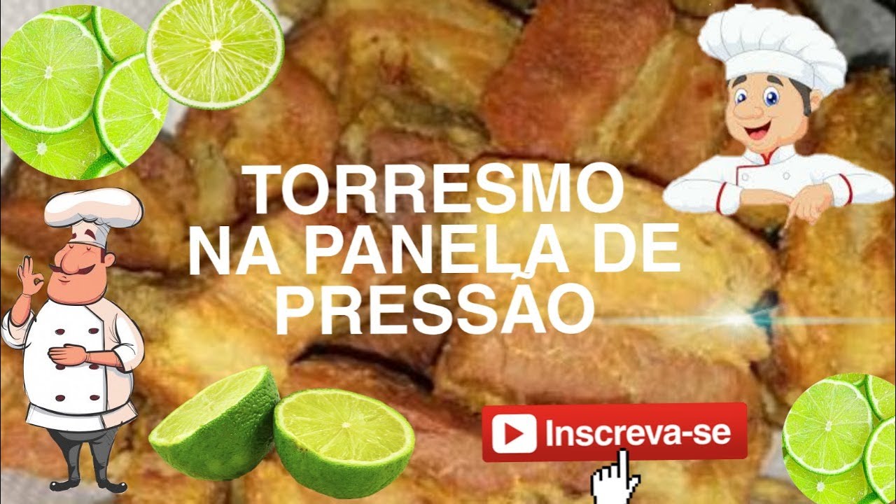 RECEITA DE TORRESMO FEITO NA PANELA DE PRESSÃO