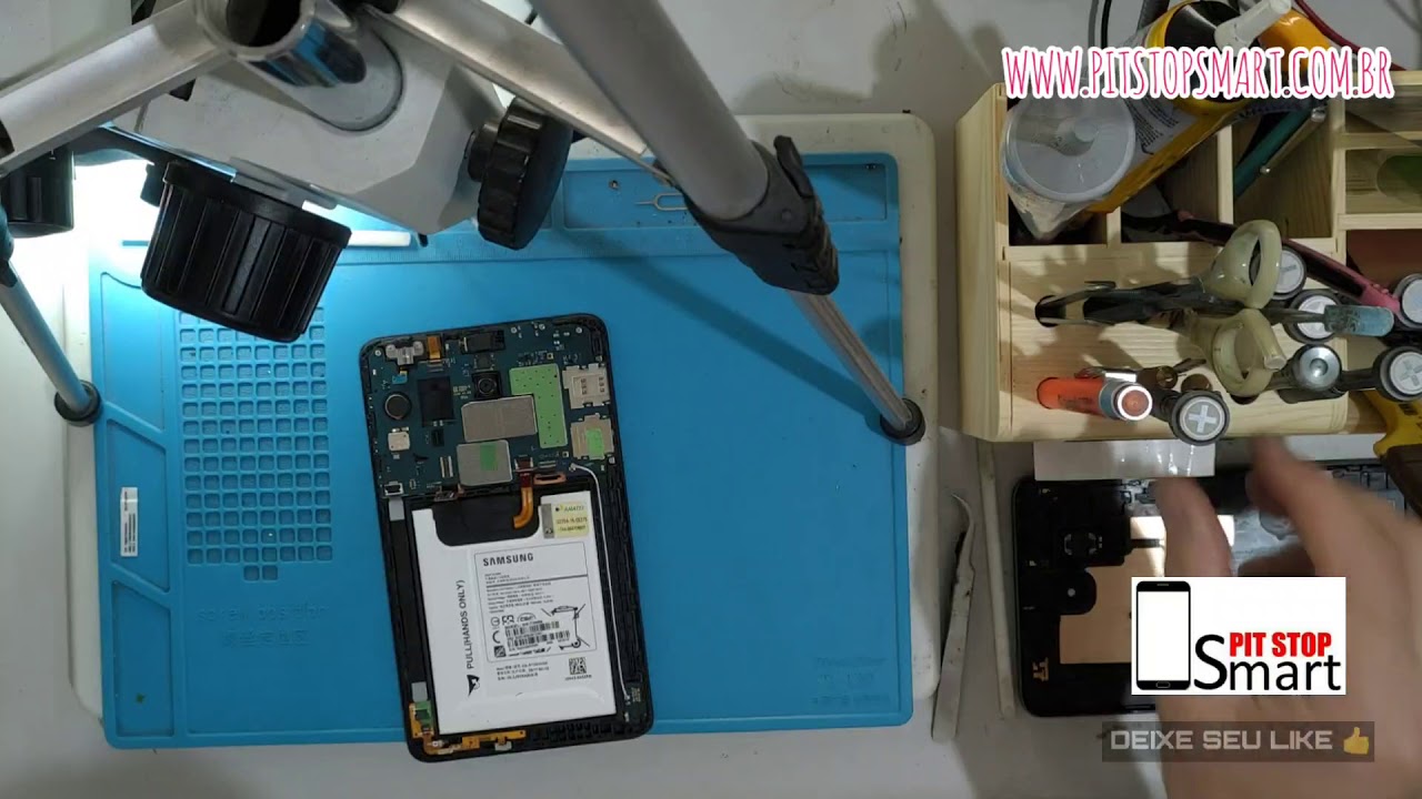 Troca de Tela Samsung Tab A6 T285