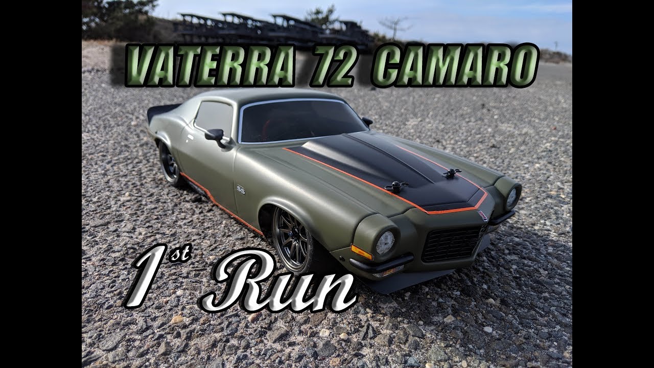 Vaterra 72 Camaro SS V100 First Run