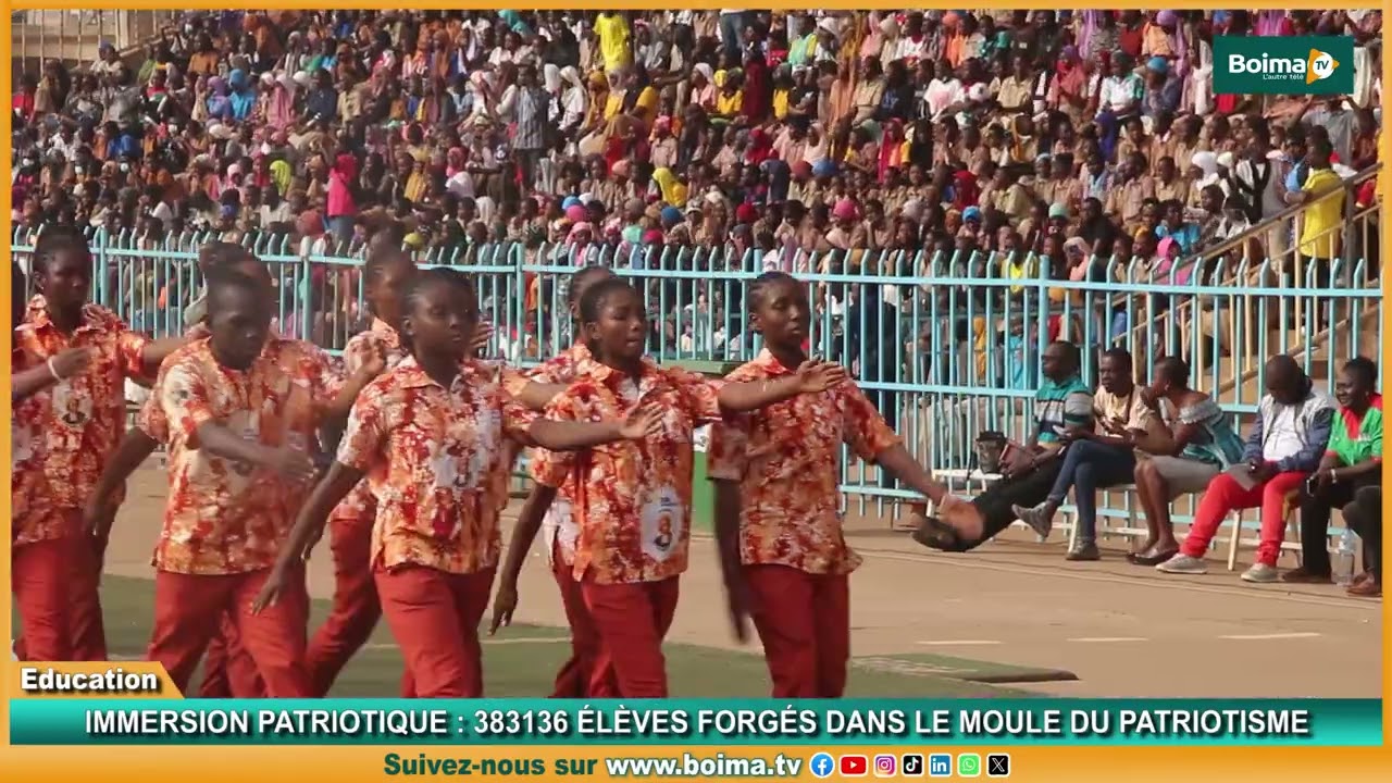 Immersion Patriotique : 383136 élèves forgés dans le moule du patriotisme  