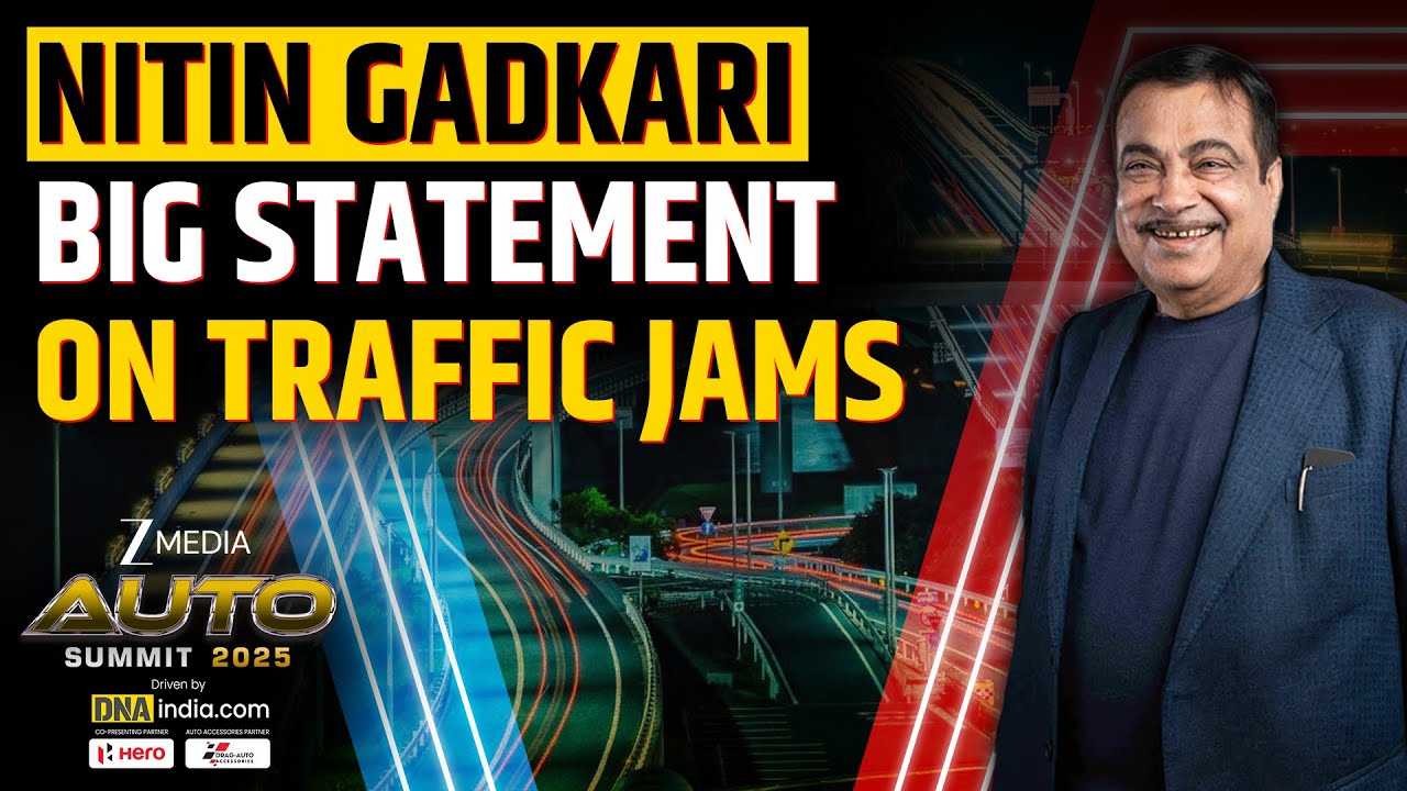 Zee Media Auto Summit 2025: Union Minister Nitin Gadkari's Statement On Traffic Jams I Auto Sector