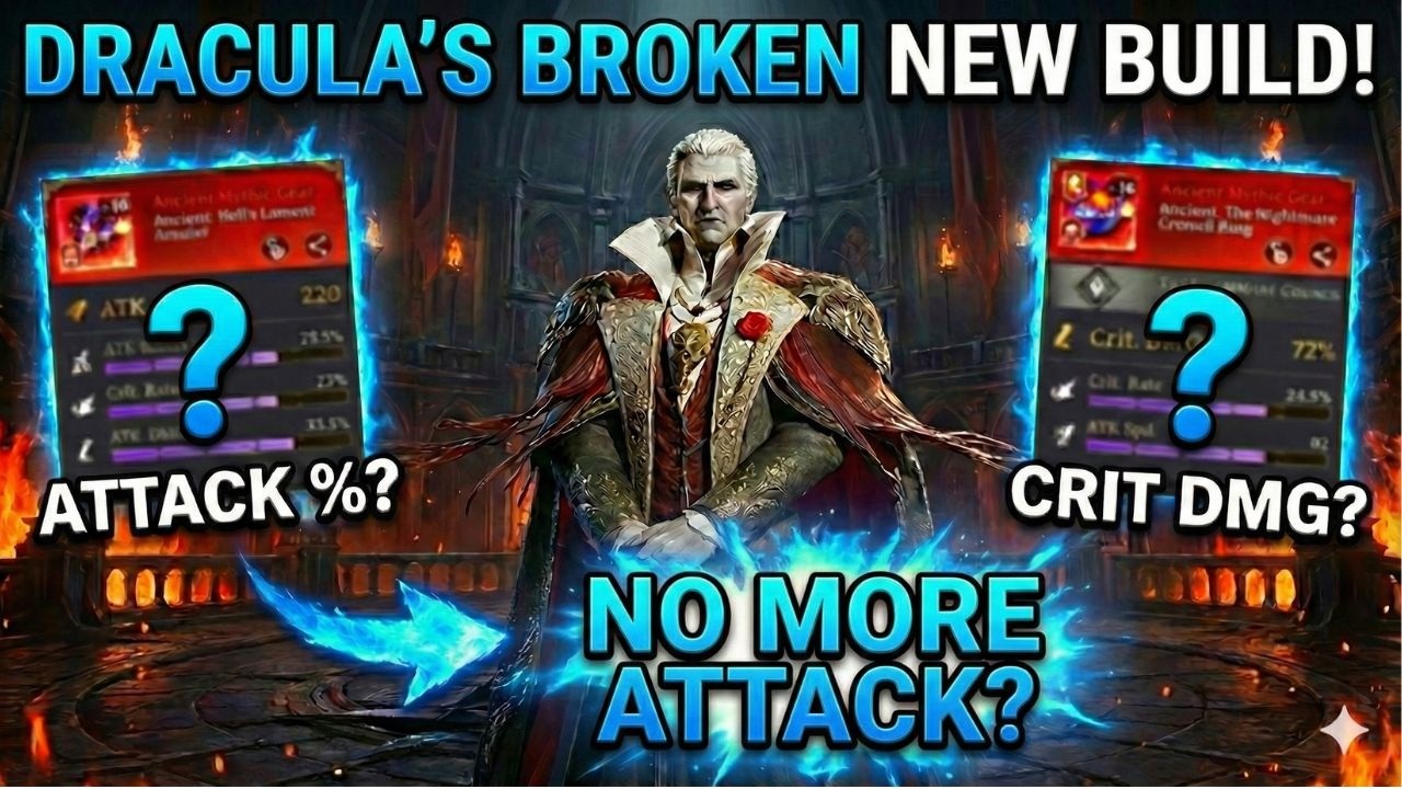 Forget Attack! The #1 Dracula Build I Mango WoR