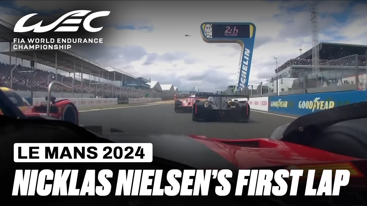 First Lap Onboard Ferrari AF Corse No.50 I 2024 24 Hours of Le Mans I FIA WEC