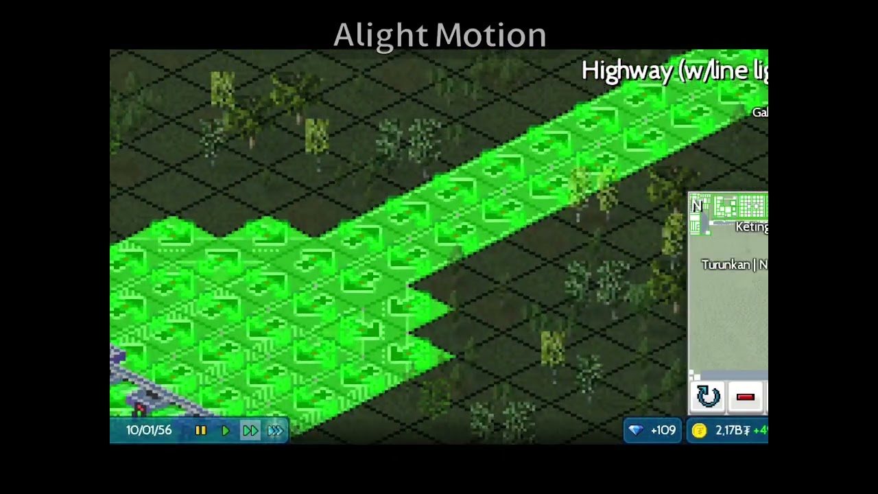cara buat layout pelabuhan atau Industri di game theotown