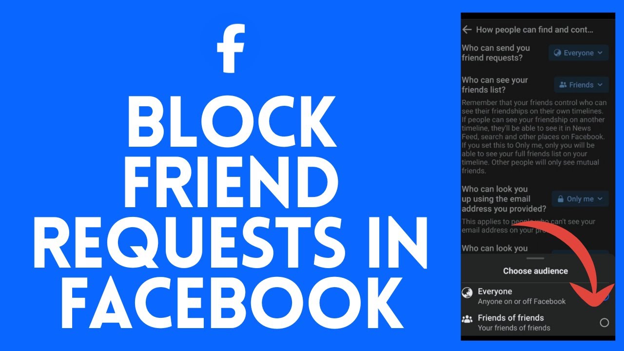 How to Block Friend Requests in Facebook (FULL GUIDE)