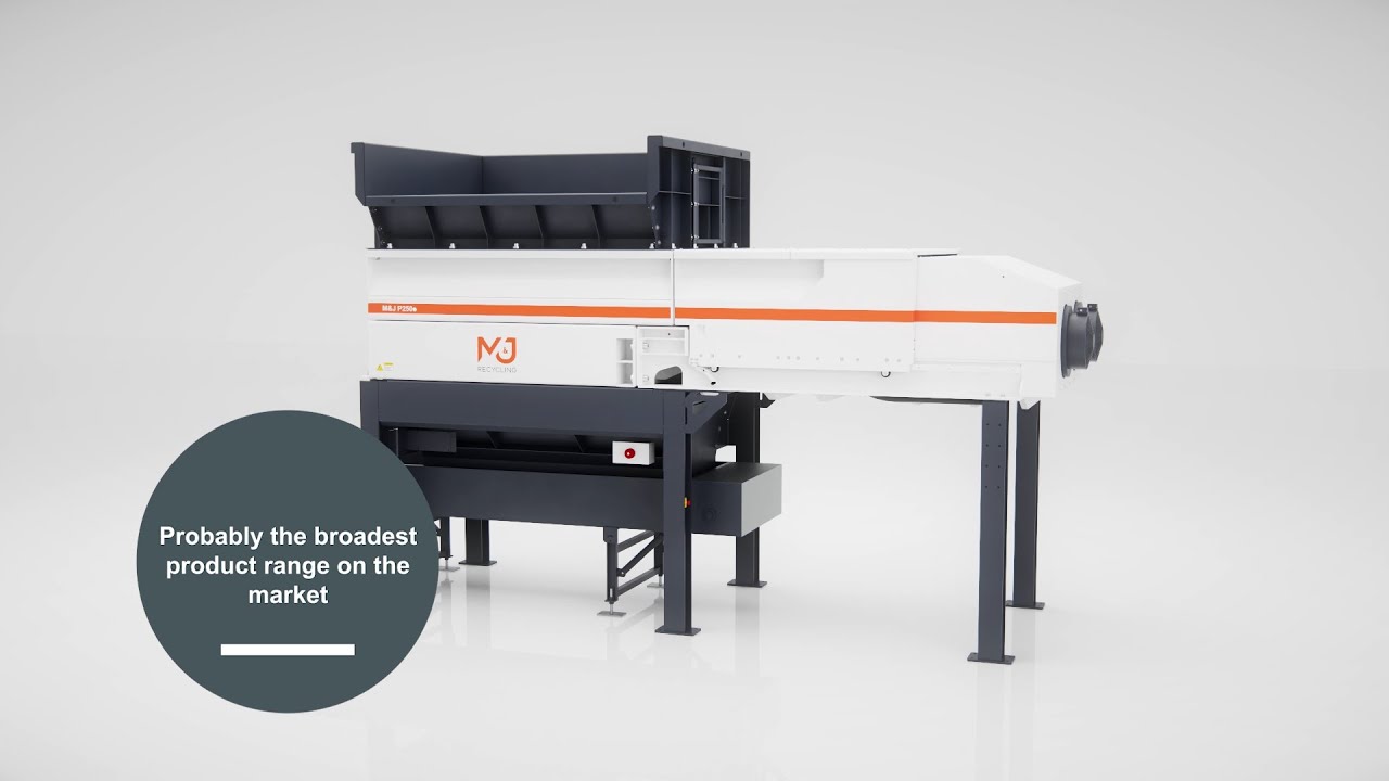 M&J P250e: A pre-shredder for every requirement