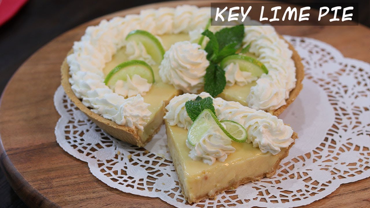 KEY LIME PIE / RECETA FACIL  DE LOS CAYOS DE LA FLORIDA para navidad
