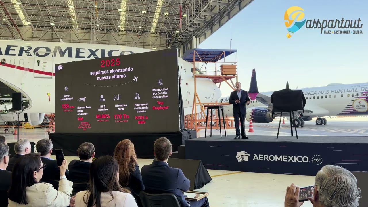 Aeroméxico, la aerolínea más puntual del mundo por segundo año consecutivo | Andrés Conesa