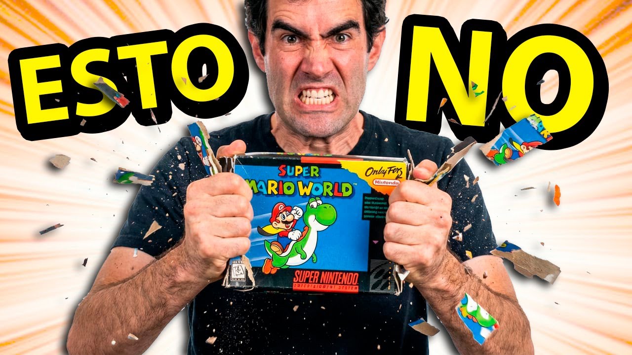 ENGA&Ntilde;O en directo: compr&eacute; un juego &ldquo;nuevo&rdquo; de SNES y acab&oacute; DESTROZADO