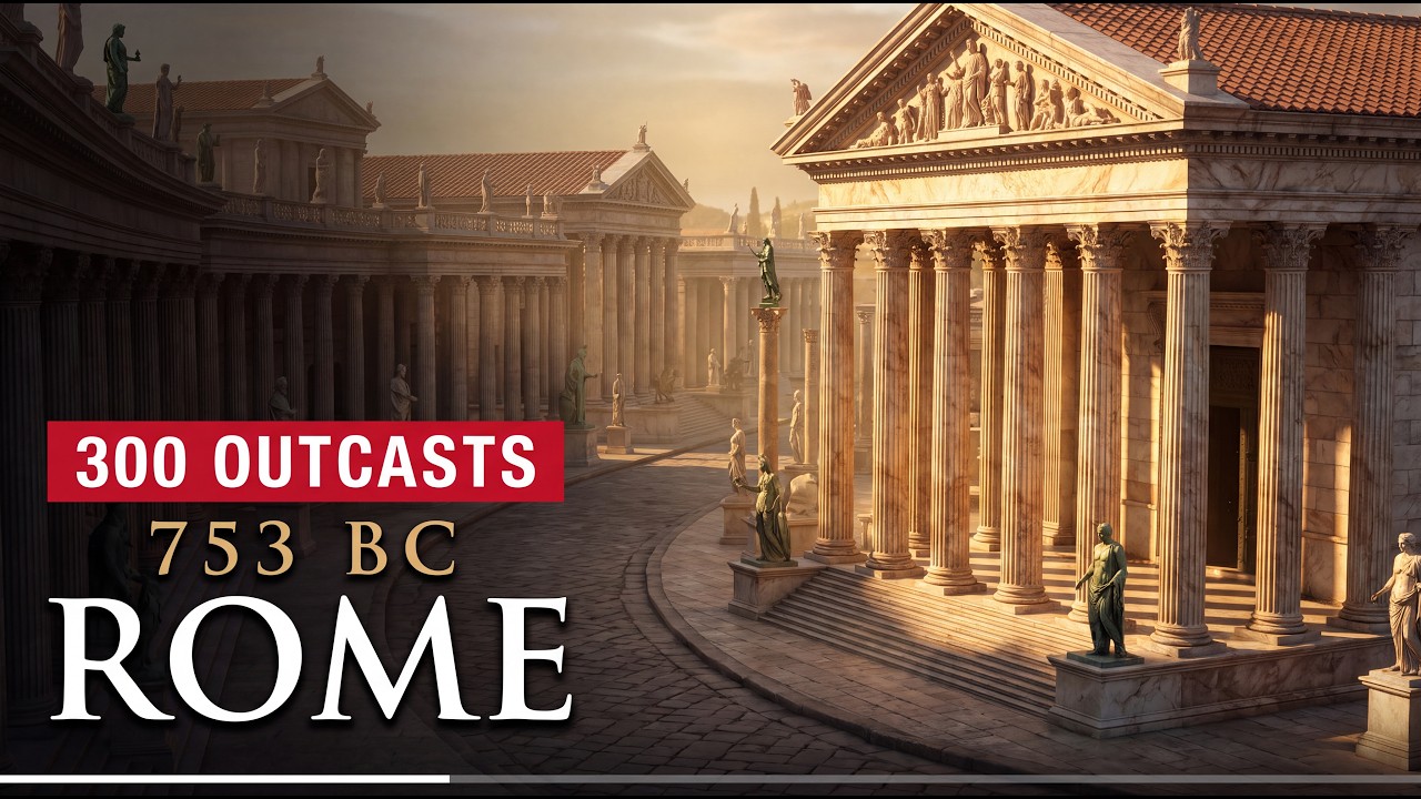 Rome 753 BC: Birth of the City | AI Reconstruction